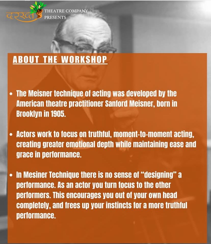 MEISNER ACTING TECHNIQUE
